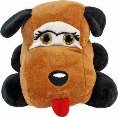Produktbild von Kuscheltier Auto mit Hund Motiv - ca. 15 cm