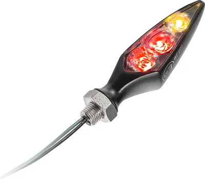 Obrázek produktu pro Kellermann Rhombus S LED blinkr se zadním a brzdovým světlem černě tónovaný zadní pravý
