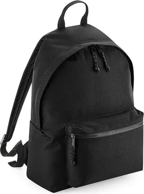 Immagine prodotto di BagBase BG285 | Zaino riciclato, 31 x 42 x 21 cm - Colore: Nero - Dimensioni: 31 x 42 x 21 cm