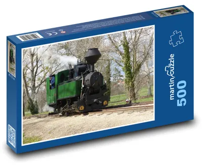Obrázok produktu pre Puzzle 500 Parná lokomotíva v Maďarsku - martinpuzzle