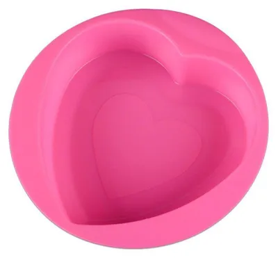 Immagine prodotto di Stampo in silicone a forma di cuore, senza BPA, colore casuale, resistente da -40°C a +230°C, conforme agli standard LFGB