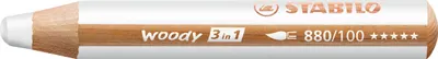 Produktbild von STABILO woody 3 in 1 weiß