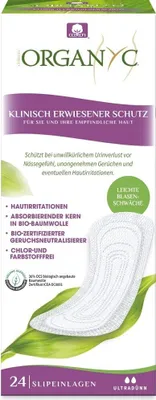 Produktbild von ORGANYC Urologische Einlagen bei leichter Inkontinenz 24 Stk.
