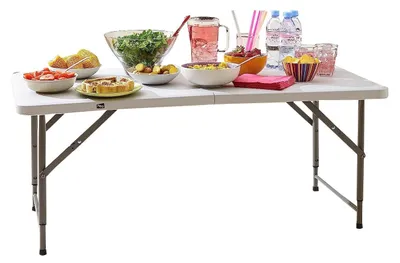 Obrázok produktu pre Prenosný, skladací stolík vhodný na kemping a záhradu