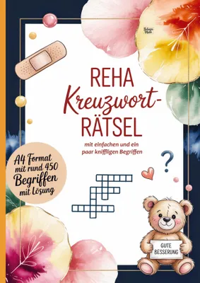 Produktbild von REHA Kreuzworträtsel mit einfachen und ein paar kniffligen Begriffen