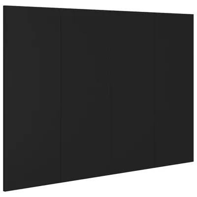 Obrázok produktu pre vidaXL Čelo postele čierne 120x1,5x80 cm odvodený výrobok z dreva