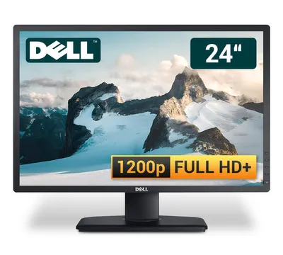 Produktbild von Dell UltraSharp U2412MB - 24 Zoll Full HD+ TFT Flachbildschirm Monitor - schwarz