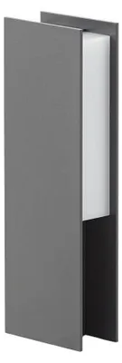Produktbild von Lucande LED-Sockelleuchte Teerk, Höhe 30 cm, anthrazit, IP65