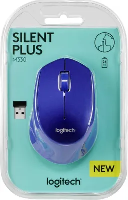Obrázok produktu pre Bezdrôtová myš Logitech M330 Silent Plus modrá