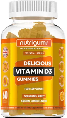Produktbild von NutriGums Vitamin D3 60 Gummibärchen