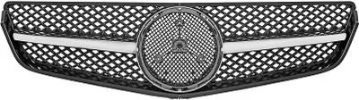 Produktbild von DIEDERICHS 1627543 Kühlergrill Frontgrill passend für MERCEDES-BENZ E-Klasse Coupe (C207) Schwarz Chrom