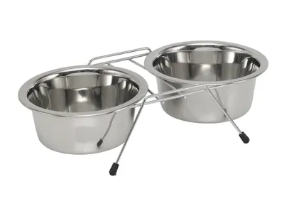 Produktbild von Nobby Napfständer Double Diner, Fassungsvermögen: 2 x 1,8 l