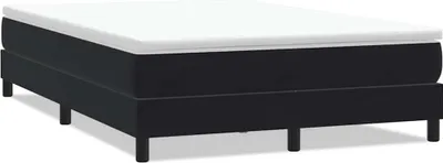 Produktbild von Boxspringbett ohne Matratze Schwarz 140x220 cm Samt