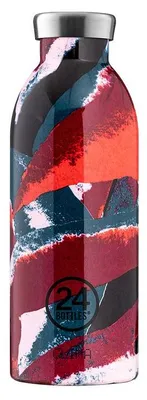 Image de La bouteille thermos Clima Bottle 500 ml de 24Bottles est le moyen idéal d'emporter des boissons chaudes ou froides en déplacement. 
Elle convient également aux boissons gazeuses.
Matériau : acier inoxydable 18/8, sans BPA, neutre en CO2