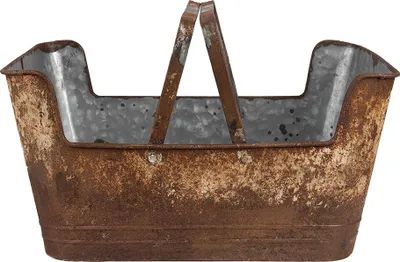 Produktbild von Clayre & Eef Pflanzenhalter 45x28x23 cm Braun Eisen