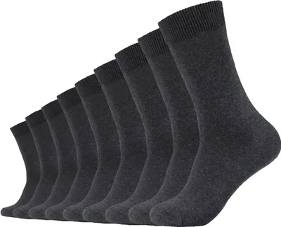Produktbild von Camano Uni-Socken 9 Paar anthrazit-meliert 43 - 46