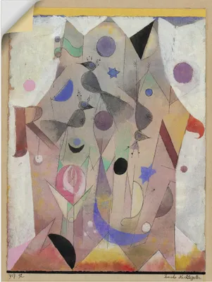 Produktbild von ARTland Wandbild, selbstklebend Persische Nachtigallen. 1917 Größe: 45x60 cm