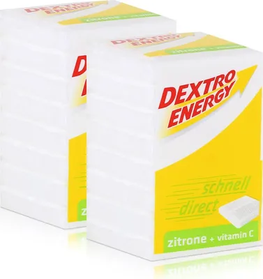 Produktbild von Dextro Energy Traubenzucker Zitrone 46g (2er Pack)