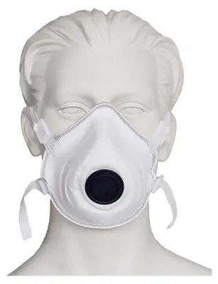 Produktbild von Atemschutzmaske 4140SI SAFE AIR FFP3/V NR m.Ausatemventil NITRAS