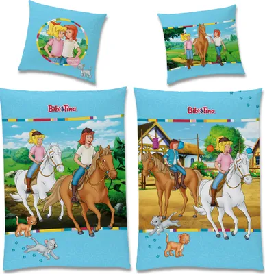 Produktbild von Bibi und Tina Minky Bettwäsche Linon / Renforcé