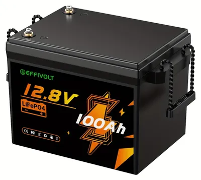 Obrázek produktu pro Lithiová baterie - LiFePO4 technologie - Baterie pro lodě - Baterie pro obytné vozy - Baterie pro elektromotory lodí - 12V, 100Ah - Kapacita 1280Wh