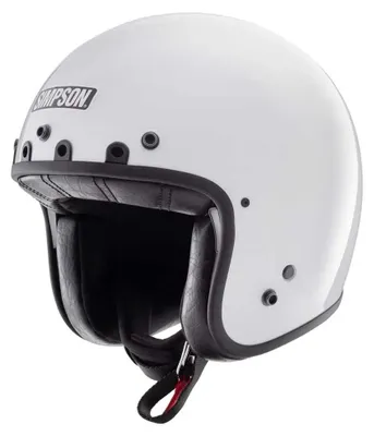 Immagine prodotto di Simpson Chopper Solid Ece22.06 Casco jet Bianco L Bianco L