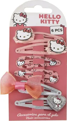 Produktbild von Haarspangen Hello Kitty Rosa