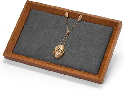 Productafbeelding van Massief houten sieradendoosje en organizer voor sieraden