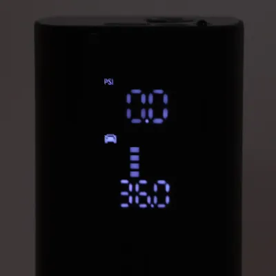 Produktbild von Luftkompressor, Reifenpumpe, Auto-Inflator, kabellos, 150 PSI, 6000 mAh, wiederaufladbares LED-Licht für Autos, Fahrräder, Bälle