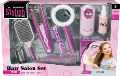 Zdjęcie produktu dla Fryzjerski Zestaw KidStyle - Rozwiń kreatywność swojego małego stylisty!