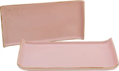 Produktbild von CreaTable, 33021, Nature Collection Rose, BBQ Platte 2-tlg, Steinzeug