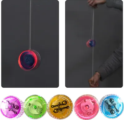 Produktbild von Leuchtendes LED-Licht YoYo Ballspielzeug High Speed ??Kids String Control Entertainment