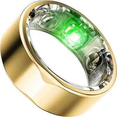 Produktbild von Smart Rings, 5 ATM wasserdicht, Gesundheitsringe fuer Frauen und Maenner, Herzfrequenz, Schlafueberwachung, Sportueberwachung, Fitness-Tracker, kompatibel mit iOS und Android