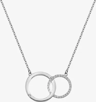 Produktbild von Hot Diamonds Striking Circle Necklace DN127 Damenhalskette