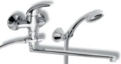 Produktbild von Novaservis Metalia 55 - Wannenwandarmatur-Aufputz komplett, chrom 55072,0