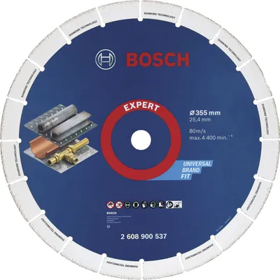 Image de Disque diamant Métal Expert BOSCH Ø355 mm - 2608900537