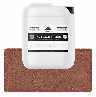 Produktbild von Farbimprägnierung für Pflastersteine und Beton, Farbe: Kirschrot, 10 Liter