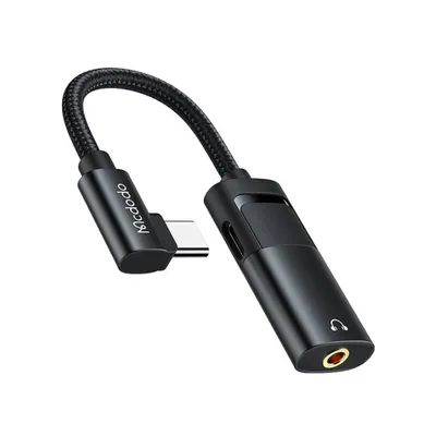 Produktbild von Mcdodo Adapter Usb-c Mini Jack 3,5mm Przejściówka Kabel Aux Do Samsung Apple Dac
