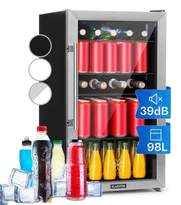Obrázek produktu pro KlarsteinBeersafe 3XL, lednice, 98 l, 4 zásuvné police, 7 úrovní, černá