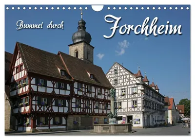 Produktbild von Bummel durch Forchheim (Wandkalender 2027 DIN A4 quer), CALVENDO Monatskalender
