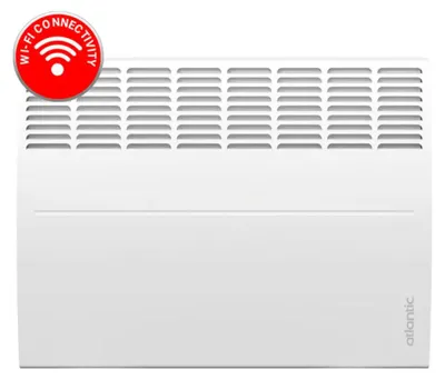 Obrázek produktu pro KONVEKTOR ATLANTIC F120 DESIGN 1000W Wi-Fi BÍLÝ, 1000.0 W