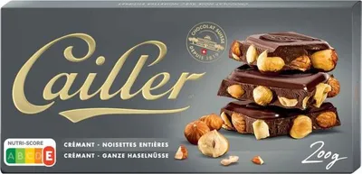 Produktbild von Cailler Noir Noisettes Entières 200g