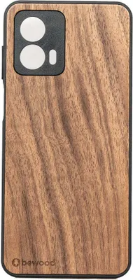 Produktbild von Holzhülle Bewood Motorola Moto G53, Amerikanischer Nussbaum