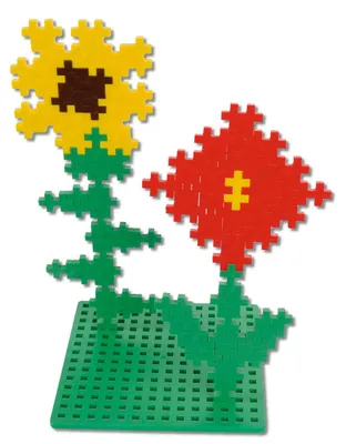 Produktbild von PlusPlus Mini Bauplatten 12 Stueck gruen 11,5 x 11,5 cm