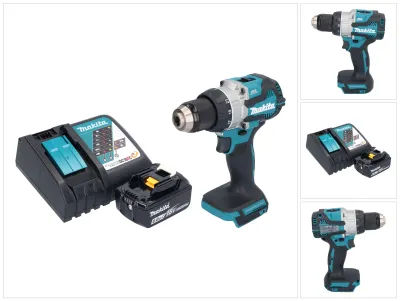 Produktbild von Makita DDF 489 RG1 Akku Bohrschrauber 18 V 73 Nm Brushless + 1x Akku 6,0 Ah + Ladegerät