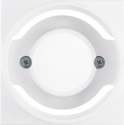 Produktbild von Berker Zentralstück polarws/gl 11988989