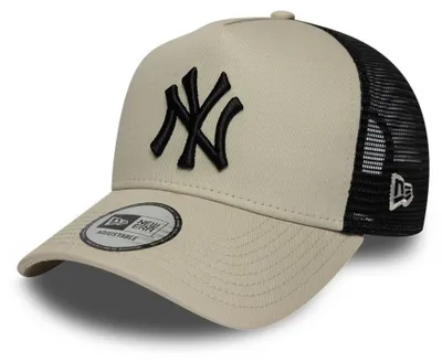 Image de Casquette de baseball New Era MLB, modèle "League Essential", équipe des Yankees de New York, couleur beige/noir