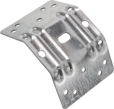 Image de Support en acier robuste pour tables - 120 x 83 mm - argenté - pour chaises et bancs