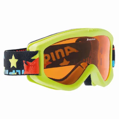 Image de Alpina Skibrille Carvy 2.0 Sh lime SLT S2