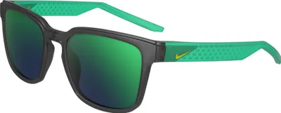 Produktbild von Nike NIKE LIVEFREE ICONIC N IU4882X Matte black / green mirror 54/19/140 Herren Sonnenbrillen